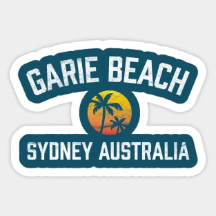 Garie Beach Sydney Australia NSW Sunset Palm Sticker